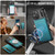 iPhone 18 Pro Max JEEHOOD J12 Exquisite RFID MagSafe Zipper Card Bag Phone Case - Green