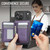 iPhone 18 Pro Max JEEHOOD J12 Exquisite RFID MagSafe Zipper Card Bag Phone Case - Purple