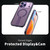 iPhone 18 Pro Max kalebol Honeycomb Cooling MagSafe Holder Phone Case - Purple