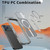 iPhone 18 Pro Max kalebol Honeycomb Cooling MagSafe Holder Phone Case - Titanium Grey
