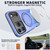 iPhone 18 Pro Max Kalebol Magnetic MagSafe Rotation Holder PC Phone Case - Lilac