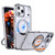 iPhone 18 Pro Max kalebol MagSafe Metal Ring Holder Phone Case - Transparent