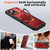 iPhone 18 Pro Max kalebol Metal 360 Degree Rotation Holder MagSafe Phone Case - Red