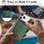 iPhone 18 Pro Max Kalebol Slim MagSafe Ring Magnetic Card Bag Leather Phone Case - Green