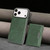 iPhone 18 Pro Max Kalebol Strong Magnetic MagSafe Tri-Fold Wallet Leather Phone Case - Green