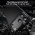 iPhone 18 Pro Max Kevlar Fiber Texture Shockproof Magnetic Phone Case - Black