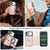 iPhone 18 Pro Max KLT-033 Detachable 2 in 1 Zipper Wallet Magnetic Phone Case with Lanyard - Rose Gold