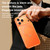 iPhone 18 Pro Max Leather Texture 360 Degrees Rotating Magnetic Holder Phone Case - Black