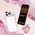 iPhone 18 Pro Max Lens Frame Holder Acrylic TPU Phone Case - Clear Pink