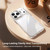 iPhone 18 Pro Max Lens Frame Holder Acrylic TPU Phone Case - Transparent