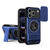 iPhone 18 Pro Max Lens Sliding Window Multifunctional Magnetic Shockproof Phone Case - Royal Blue