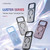 iPhone 18 Pro Max LeReach Le-Luster Series Metal Lens Kickstand Magnetic Phone Case - Blue