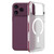 iPhone 18 Pro Max LeReach TOC Icicle Series Ice Mist Double-Sided Non-Slip Magnetic Phone Case - Cherry Red