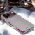 iPhone 18 Pro Max LeReach TOC Icicle Series Ice Mist Double-Sided Non-Slip Phone Case - Cherry Red