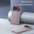 iPhone 18 Pro Max LeReach TOC Icicle Series Ice Mist Double-Sided Non-Slip Phone Case - Orange