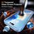 iPhone 18 Pro Max Life Waterproof MagSafe Magnetic Rugged Phone Case - Light Blue
