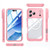 iPhone 18 Pro Max Life Waterproof MagSafe Magnetic Rugged Phone Case - Pink