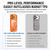 iPhone 18 Pro Max Liquid Silicone Frame Hybrid Clear Back Panel Magnetic Phone Case - Green