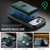 iPhone 18 Pro Max MAGKING K5 Series RFID Tri-fold Card Bag Detachable Magnetic Phone Case - Green