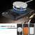 iPhone 18 Pro Max Magnetic 360 Degree Ring Holder Phone Case - Dark Blue