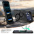 iPhone 18 Pro Max Magnetic 360 Rotating Holder Phone Case - Black