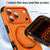 iPhone 18 Pro Max Magnetic 360 Rotating Holder Phone Case - Orange