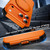 iPhone 18 Pro Max Magnetic 360 Rotating Holder Phone Case - Orange
