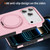 iPhone 18 Pro Max Magnetic 360 Rotating Holder Phone Case - Pink
