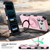 iPhone 18 Pro Max Magnetic 360 Rotating Holder Phone Case - Pink