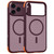 iPhone 18 Pro Max Magnetic Shockproof Protective Phone Case - Red
