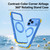 iPhone 18 Pro Max Magnetic Shockproof Protective Phone Case with 360 Degree Rotating Holder - Blue