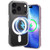 iPhone 18 Pro Max MagSafe Clear Acrylic PC Hybrid TPU Phone Case - Transparent