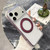 iPhone 18 Pro Max Matte Translucent 360 Rotation Magnetic Holder Phone Case - Cherry Red