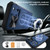 iPhone 18 Pro Max Mecha Magnetic Sliding Camshield Phone Case - Blue