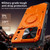 iPhone 18 Pro Max Mecha Magnetic Sliding Camshield Phone Case - Orange