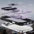 iPhone 18 Pro Max Mecha Magnetic Sliding Camshield Phone Case - Purple