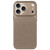 iPhone 18 Pro Max Mecha Style Heat Dissipation Mesh TPU Phone Case - Transparent Grey