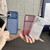 iPhone 18 Pro Max Mecha Style Heat Dissipation Mesh TPU Phone Case - Transparent White