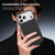 iPhone 18 Pro Max Mocome Plain Magnetic Shockproof Phone Case - Black