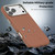 iPhone 18 Pro Max Mocome Plain Magnetic Shockproof Phone Case - Brown