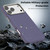 iPhone 18 Pro Max Mocome Plain Magnetic Shockproof Phone Case - Purple