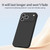 iPhone 18 Pro Max MOFI Caring Soft Shell Liquid Silicone Skin Feel Phone Case - Blue