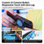 iPhone 18 Pro Max MOMAX SOMA Hoop Series Magnetic 360 Rotating Invisible Stand Phone Case - Black
