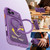 iPhone 18 Pro Max Mutural ArtShield Series Magnetic Holder Phone Case - Purple