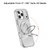iPhone 18 Pro Max Mutural Ice Amber Series MagSafe Holder TPU Phone Case - Transparent