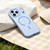 iPhone 18 Pro Max Mutural Ice Series MagSafe Gradient Matte PC Hybrid TPU Phone Case - Silver