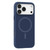 iPhone 18 Pro Max Mutural Karen Series Liquid Silicone MagSafe Phone Case - Dark Blue