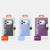 iPhone 18 Pro Max Mutural Ripple Series Magnetic PC TPU Hybrid Phone Case - White