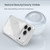 iPhone 18 Pro Max NILLKIN Ultra Clear Magsafe PC + TPU Phone Case - Black