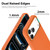 iPhone 18 Pro Max Official Tech Fabric Texture Side-Adhesive TPU Magnetic Phone Case with Camera Button - Cherry Red